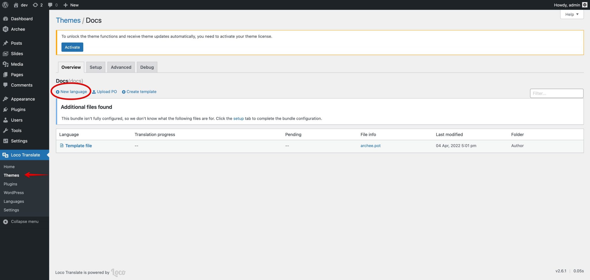 Change or Translate Strings of the Theme and Plugins – DocsPress